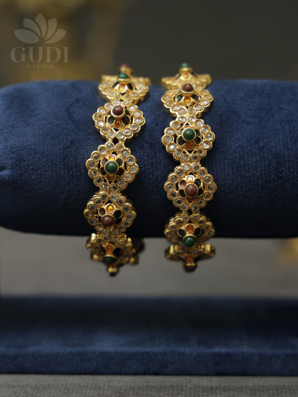 Antique stone bangles