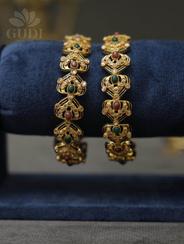 Antique stone bangles