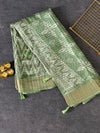 Banarasi soft silk - green