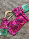 Pink Patola silk blouse