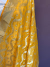 Yellowsilk banarasi duppatta
