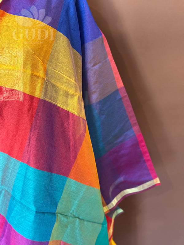 Multi silki duppatta