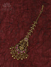 Maang Tikka - Antique Lakshmi with Jadau
