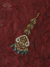 Maang Tikka - Antique with Kempu