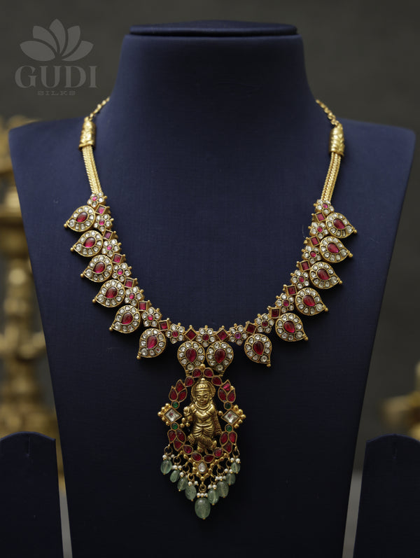 Jadau Necklace - Krishna