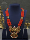 Jadau Necklace - Queen coral strand necklace