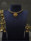 Antique Lakshmi coin choker set