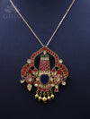 Jadau pendant - Venkateswara