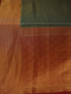 Banarasi soft silk - Bottle green