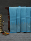 Banarasi soft silk - light blue