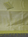 Banarasi soft silk saree- light green