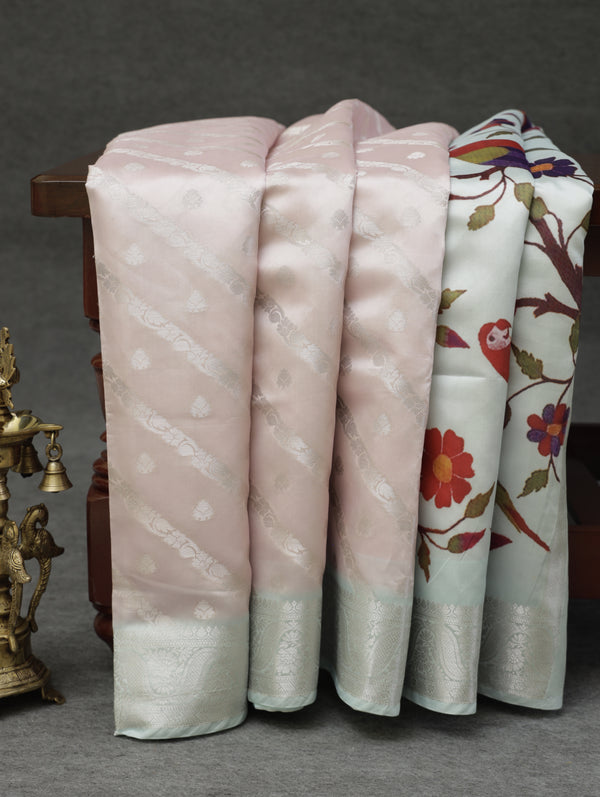 Banarasi silk - pink