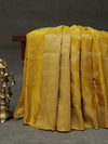 Banarasi Satin silk saree - yellow
