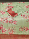 Banarasi butter tissue silk saree - green