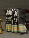 Banarasi butter tissue silk saree - Black