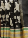 Banarasi butter tissue silk saree - Black