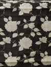 Banarasi butter tissue silk saree - Black