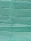 Banarasi Tanchoi organza saree - Turquoise Blue