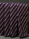 banarasi tussar Georgette - Purple