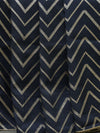 Banarasi tussar Georgette - Navy blue
