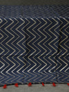 Banarasi tussar Georgette - Navy blue