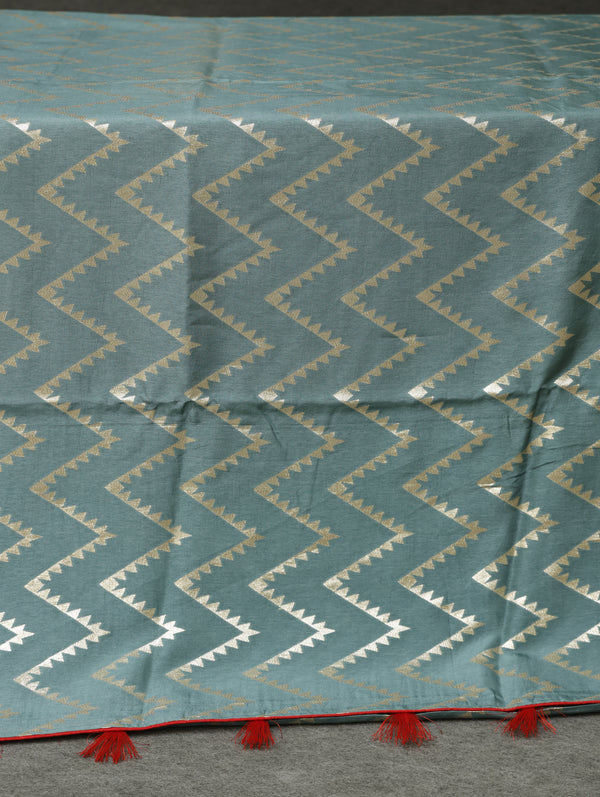 Banarasi tussar Georgette - Teal