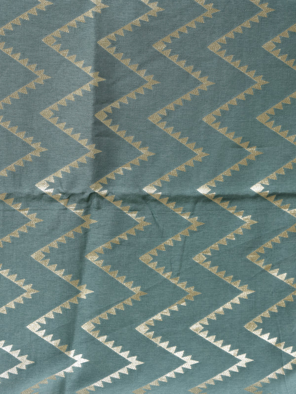 Banarasi tussar Georgette - Teal