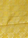 Khaddi Banarasi Georgette- Yellow