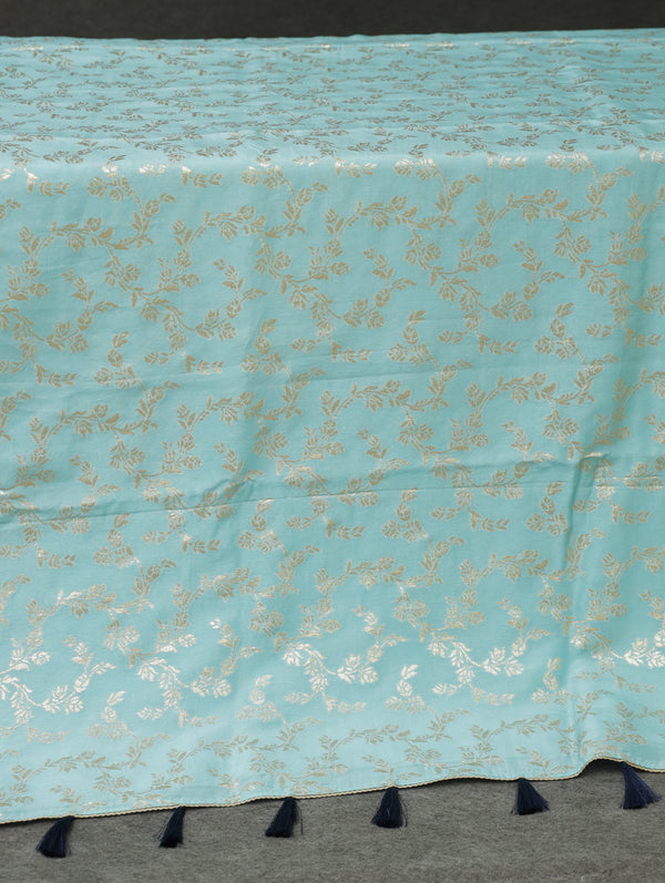 Banarasi tussar Georgette - Icey blue