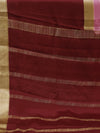 Mysore silk saree - Pink with maroon