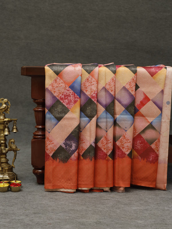 Banarasi soft silk - multi color