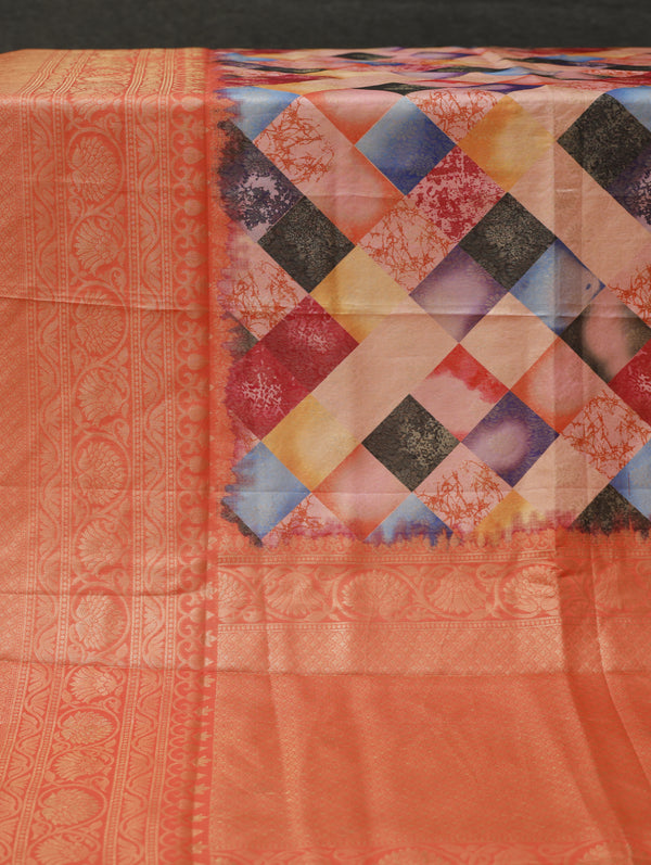 Banarasi soft silk - multi color