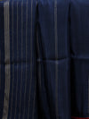 Banarasi georgette tissue - Navy blue