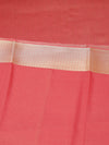 Banarasi tissue soft silk - peach