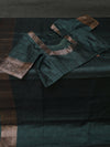 Banarasi tanchoi silk - green