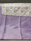 Banarasi butter tissue silk saree - floral