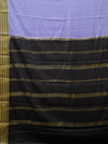 Mysore silk saree - lavender with black