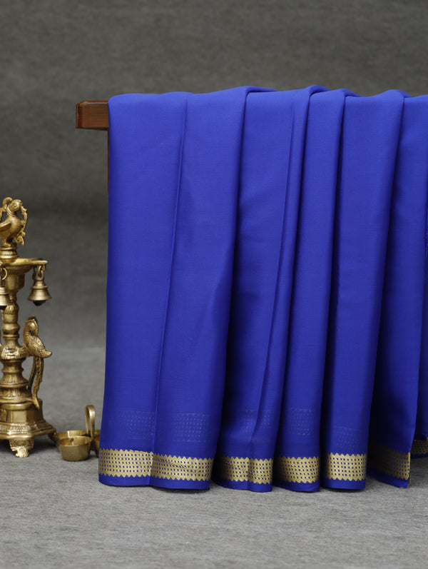 Mysore silk saree - ms blue