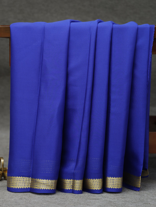 Mysore silk saree - ms blue