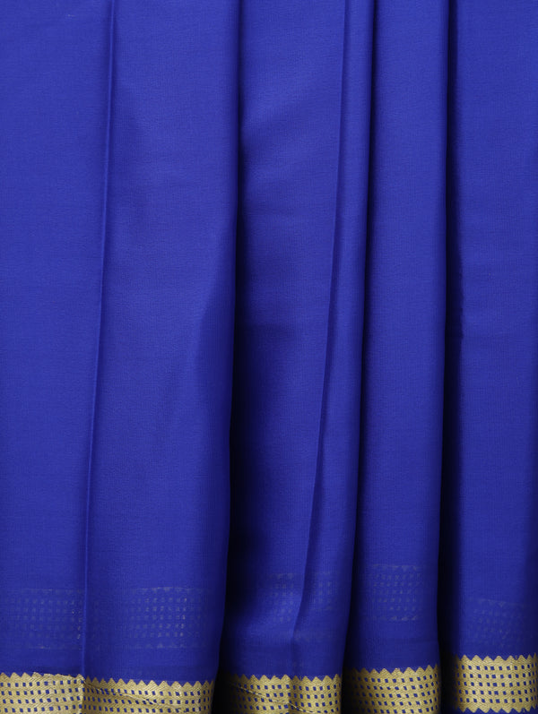 Mysore silk saree - ms blue