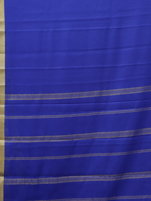 Mysore silk saree - ms blue