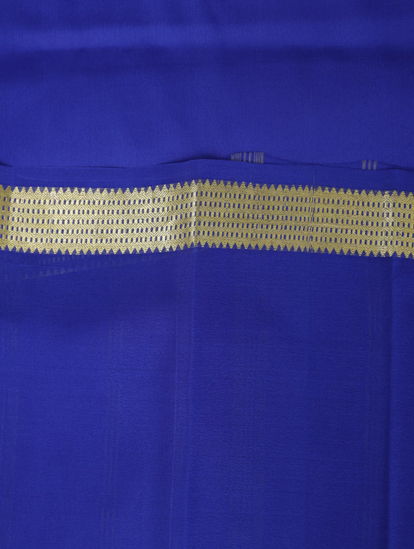 Mysore silk saree - ms blue