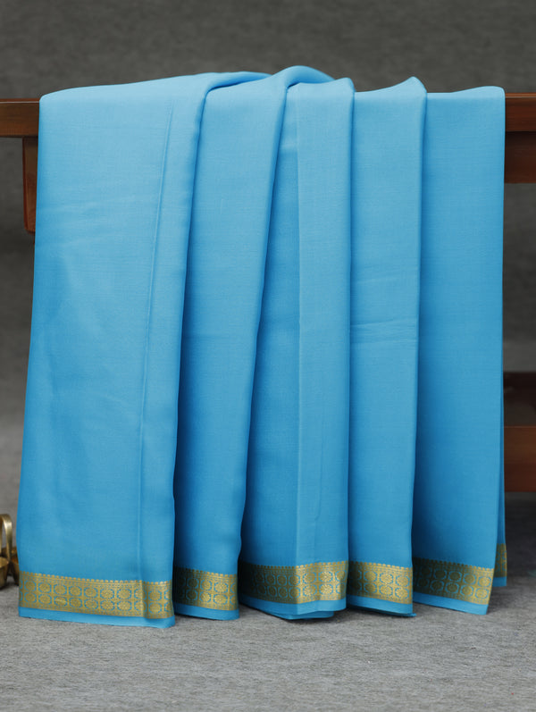 Mysore silk saree - blue