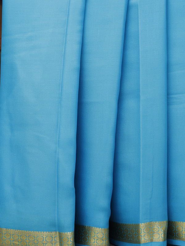 Mysore silk saree - blue