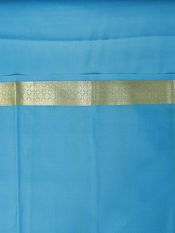 Mysore silk saree - blue