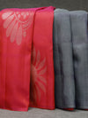 Kanjeevaram silk saree - Pink with grey