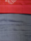 Kanjeevaram silk saree - Pink with grey