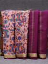Kalamkari Mysore silk - Blush Pink