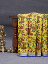Kalamkari Mysore silk - yellow