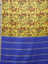 Kalamkari Mysore silk - yellow